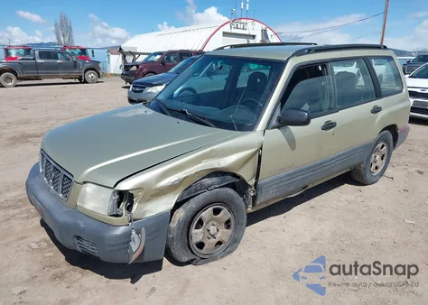 2002 Subaru Forester L z USA, uszkodzony, nr VIN JF1SF63522H716135